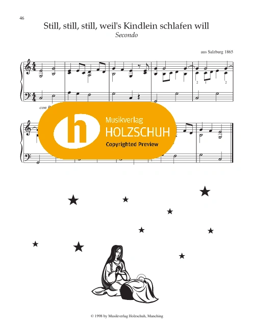 Still. Still, still , weils Kndlein schlafen will